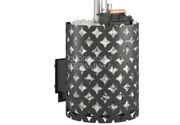 Чугунная печь для бани ЭТНА 24 (Панорама) 