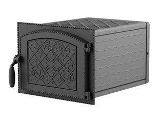 Духовка печная чугунная ДП-ДКГ-2А (438x332x574) 378×303×492, окрашенная, глухая (Рубцовск)