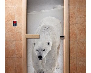 Дверь бан. DW (с фотопечатью) 1900*700 кор. ольха А062 левая