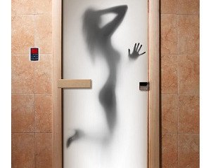 Дверь бан. DW (с фотопечатью) 1900*700 кор. ольха А070 левая