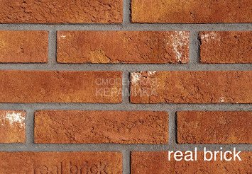 Плитка ручной формовки Real Brick RB 2-03 Глина 1