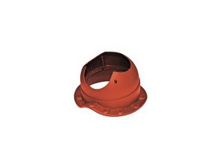Основание вент. трубы для м/ч Base-VT WAVE красно-коричневый