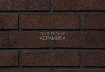 Плитка ручной формовки Real Brick Коллекция 4, RB 4-06 горький шоколад 1