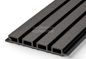 Фасадная панель Реечная EasyDecking Wood-X 219×26×3010 мм, Черное дерево 1