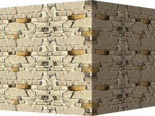 Декоративный камень 700-05 White Hills "Тевиот" (Teviot), белый, угловой