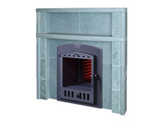 Портал для банной печи из камня Талькохлорит