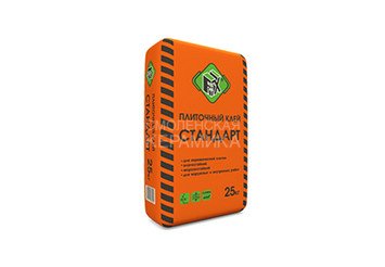 Клей плиточный СТАНДАРТ FIX, 25 кг 1