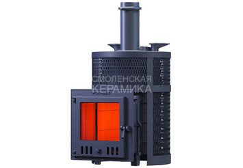 Печь чугунная для бани Технолит ИСКАНДЕР ЗК 25 (M) Pro Ураган 2