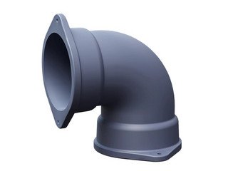 Отвод 90гр чугун d-150 (М/М)