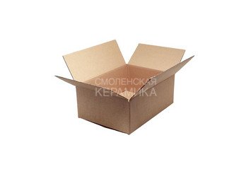 Картонная коробка, четырехклапанный для казана (без лого) 12-16л. 460*460*180 мм 1