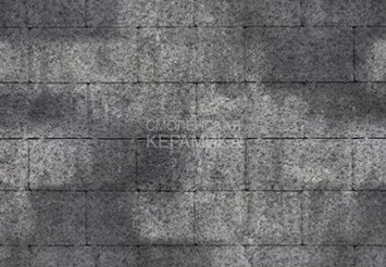 Тротуарная плитка STEINRUS Прямоугольник Лайн ColorMix Актау, 60 мм 1