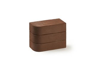 Кирпич печной полнотелый радиусный КС-Керамик "Шоколад" R60