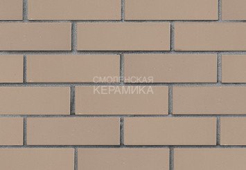 Кирпич лицевой керамический ЛСР Серый гладкий, 1НФ 2