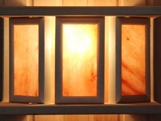 Абажур прямой с гим. солью, 3 плитки DW АП-3П