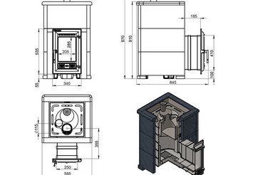 Печь для бани Эверест 