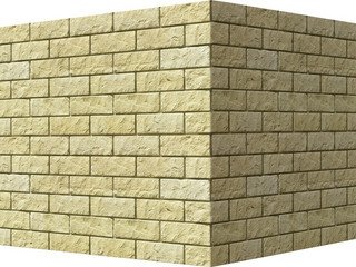 Декоративный камень 405-35 White Hills "Йоркшир" (Yorkshire), желтый, угловой