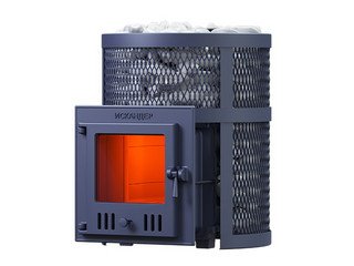 Печь чугунная для бани Технолит ИСКАНДЕР 14 (М) в сетке