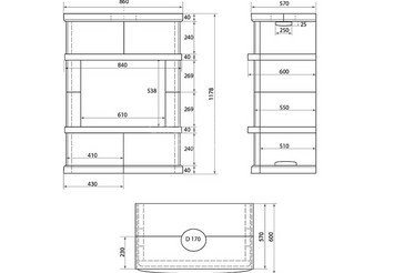 Камин EVEREST U10 