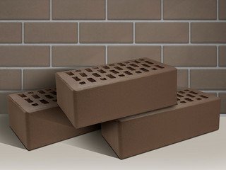 Кирпич лицевой ТЕРЕКС 1,4НФ, Мокко