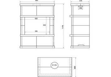 Камин ASTON 600 
