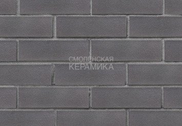 Клинкер фасадный ЛСР «Гётеборг» графитовый гладкий 3