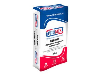 Клеевая смесь для газоблоков PROMIX KBS 040 4003 серая, 40кг