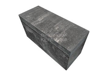 Блок заборный FaBrick 500х200х200 мм, Черный микс 2