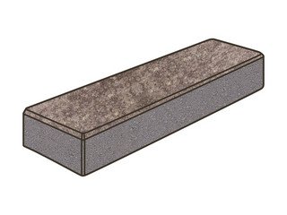 Тротуарная плитка Готика, "Паркет Natur", 60 мм, какао