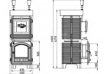Печь для бани Эверест 
