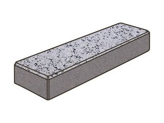 Тротуарная плитка Готика, Паркет Premiun Gold, 300x100x80 мм, цвет Голд 3