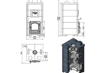 Печь Эверест 