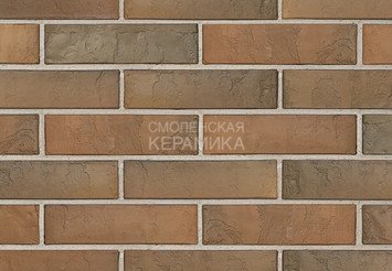 Кирпич облицовочный БРАЕР КЛАДКА Терра, 1 НФ 3