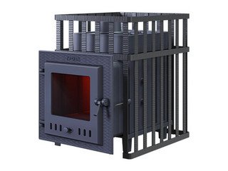 Печь банная Гефест Гроза 18 (М) в сетке