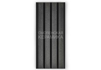 Фасадная панель Реечная EasyDecking Wood-X 219×26×3010 мм, Черное дерево 2