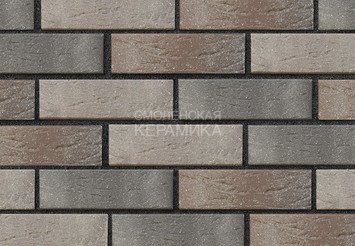 Кирпич лицевой керамический ЛСР Красный флэш с пепельной посыпкой ультра 1НФ 2