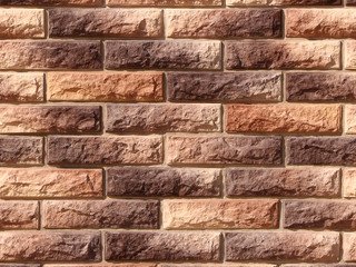 Декоративный камень 456-40 White Hills "Тилл" (Till), коричнево-медный, плоскостной