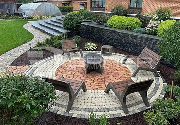 Тротуарная плитка BRAER Сан Тропе, Color Mix Каньон 7