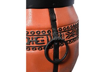 Тандыр утепленный «САРМАТ» цвет Терракот 5