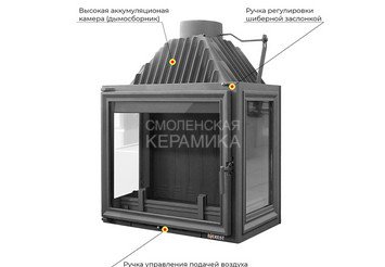 Каминная топка EVEREST A16 P 3