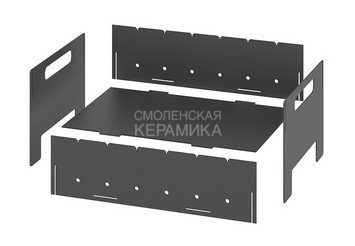 Мангал разборный М2 3