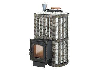 Печь чугунная для бани Везувий Ураган Ковка 22 (270)