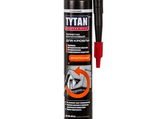 Герметик кровельный каучуковый, красный Tytan, 310мл (91530)