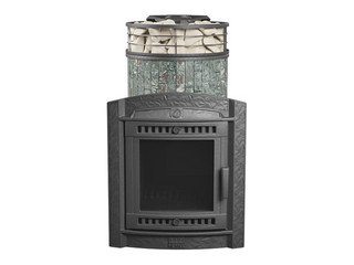 Печь банная "Атмосфера L" Жадеит ламель+сетка