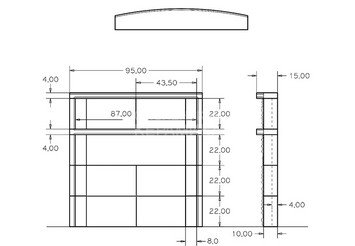 Портал для банной печи Универсальный Талькохлорит 2